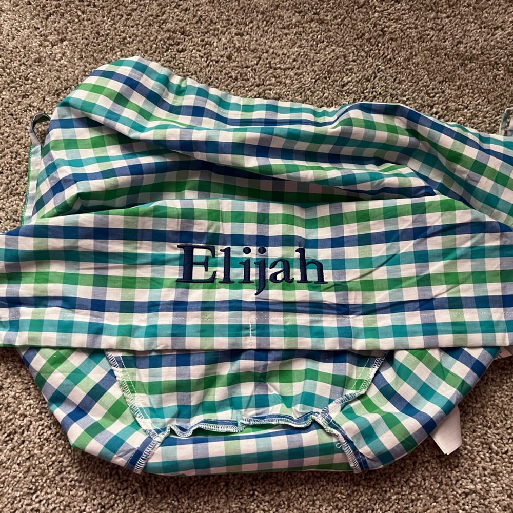 Pottery Barn large Easter basket liner